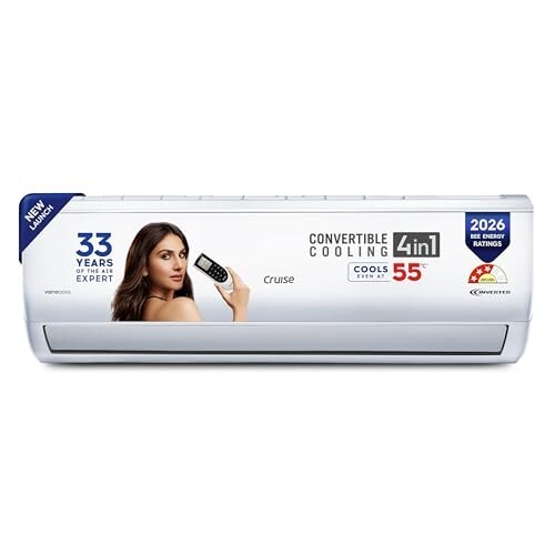 Cruise 1.5 Ton 3 Star,New Star rated, Inverter Split AC 