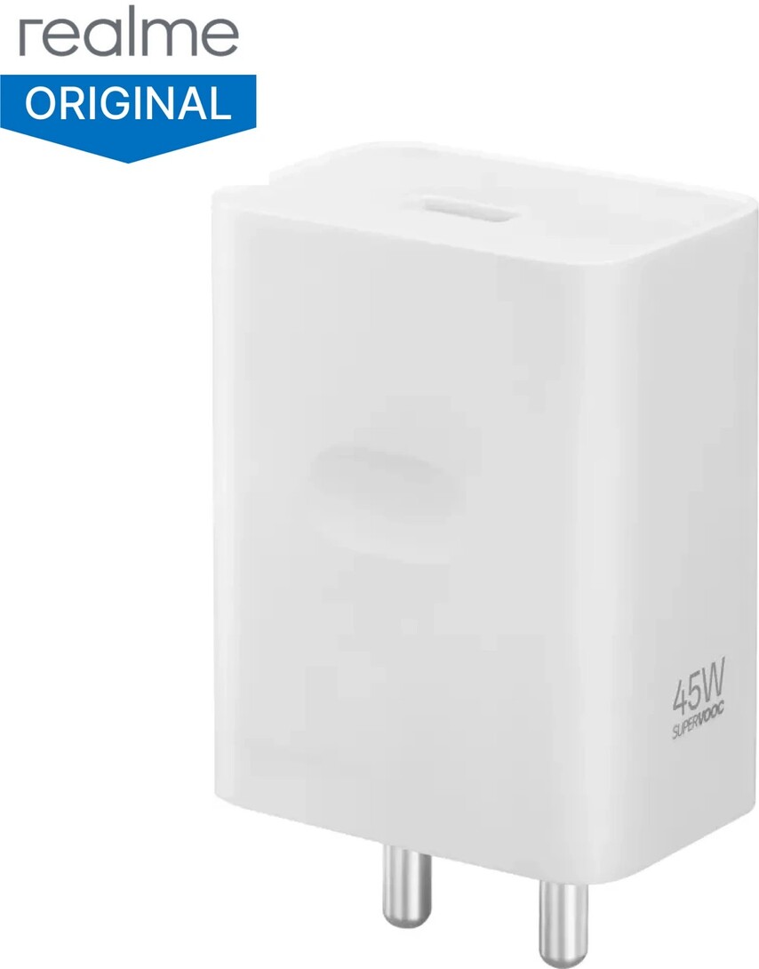 65% off on - realme 45 W SuperVOOC 5 A Wall Charger for Mobile (White) - Rs. 699