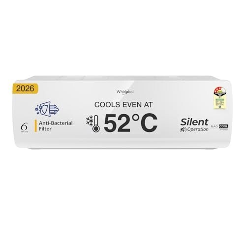 Whirlpool 1.5 Ton 3 Star, New star rated, Magicool Inverter Split AC