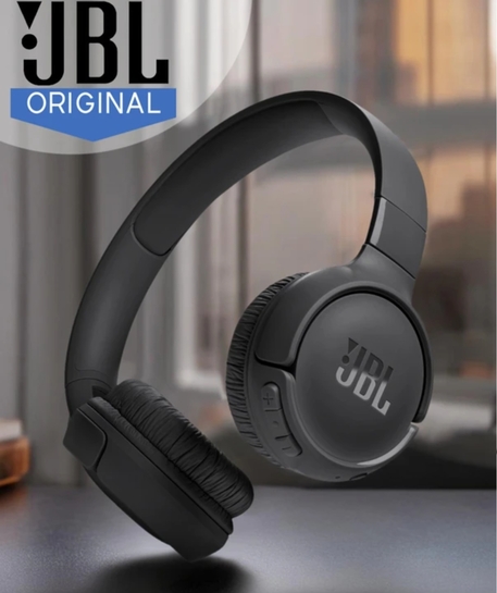 JBL Tune 520 BT 57Hr Playtime, Pure Bass, Multi Connect 5.3LE Bluetooth Headset