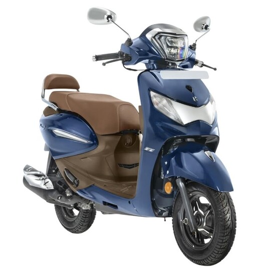 Hero MotoCorp Pleasure+ XTEC 110 ZX Disc Brake OBD2B PEARL BLUE Booking for Ex-Showroom Price