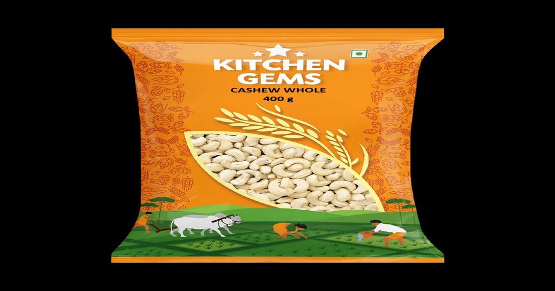 Loot: Kitchen gems whole cashew 500g at Swiggy 