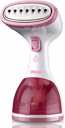 Inalsa Steamax 1200 W Garment Steamer (White, Pink)