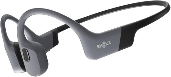 SHOKZ Openswim Pro Bone Conduction Sports Headphones - Grey