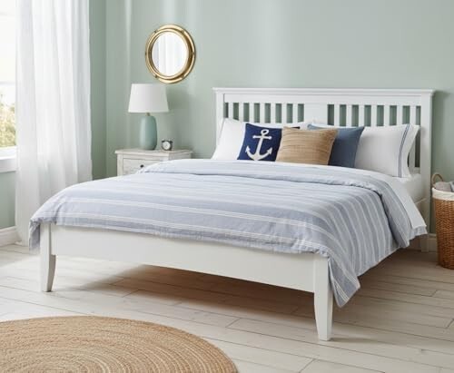 APRODZ Solid Wood Parma Queen Size Bed [7000 coupon]