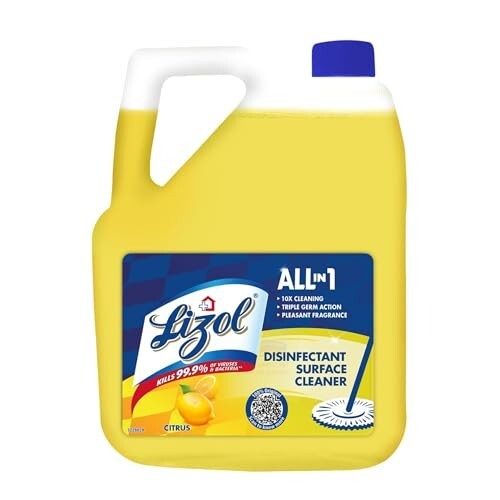 29% off on - Lizol Disinfectant Surface Cleaner, Citrus - 5 L - Rs. 799