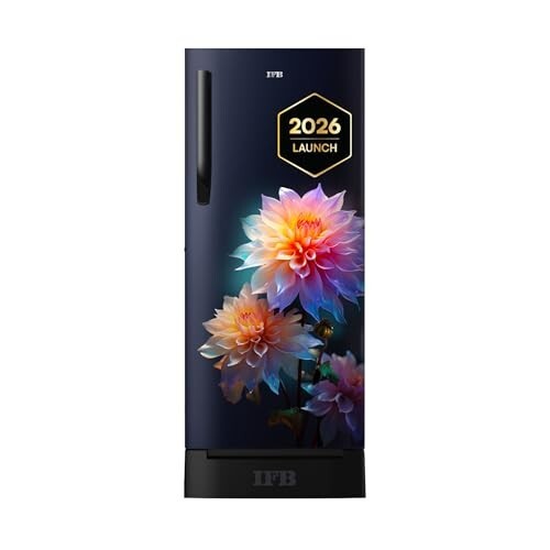 IFB 197L 5 Star Advanced Inverter Direct-Cool Single Door Refrigerator (2026,IFBDC-223EYBNED,Divine Bliss Blue)