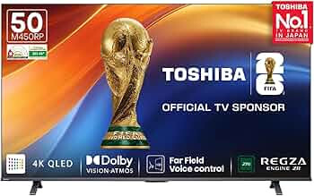 Toshiba 126 cm (50 Inches) 4K Ultra HD Smart QLED TV