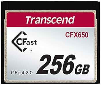Transcend 256GB CFast 2.0 Memory Card CFX650