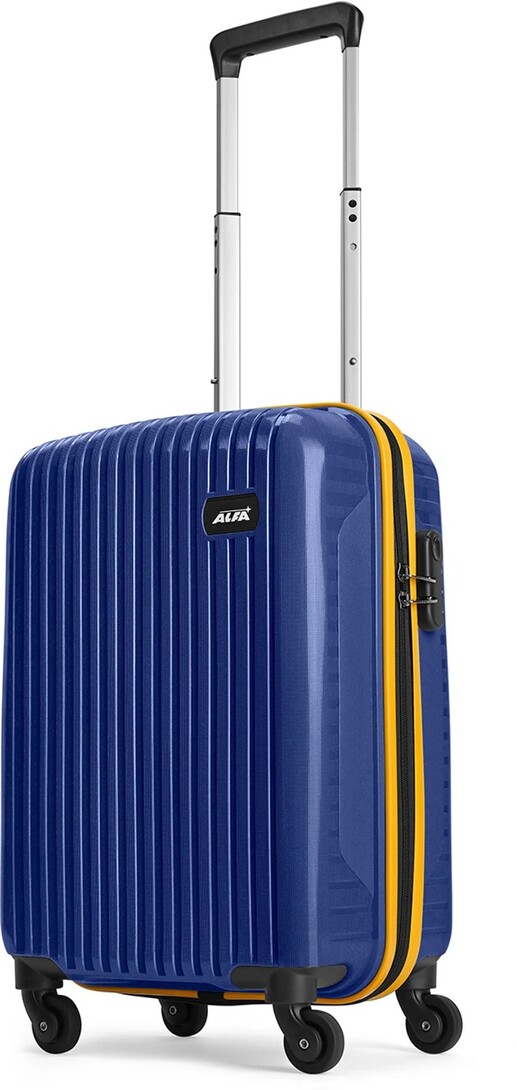 ALFA by VIP Small Cabin Suitcase (54 cm) 8 Wheels - Excel Polypro...more