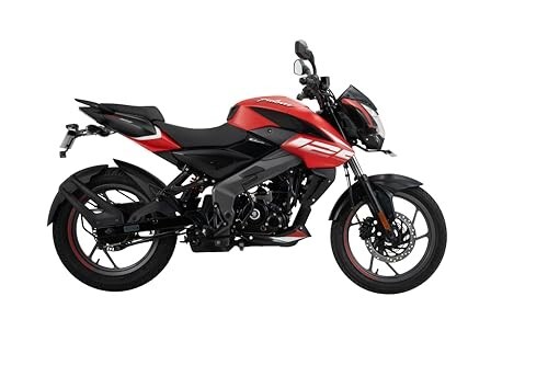 Bajaj Pulsar Ns 125 Motorcycle/Motorbike - Burnt Red & Satin Black 