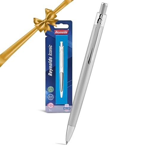 Reynolds Metal Pens (Iconic Silver) | Premium Pens For Gifting 