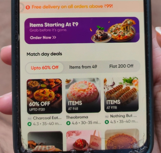 Various offers at Swiggy hotstar 