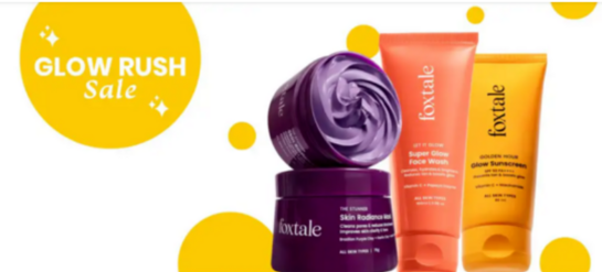Foxtale - Glow Rush Sale - Buy 2 at Rs. 699