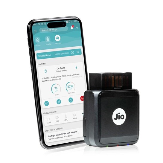 JioMotive OBD GPS Tracker & Wi-fi Router (Upto 5 Cars)