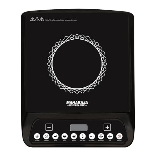 Maharaja Whiteline Marvello 13DX 1300W Smart Induction Cooktop