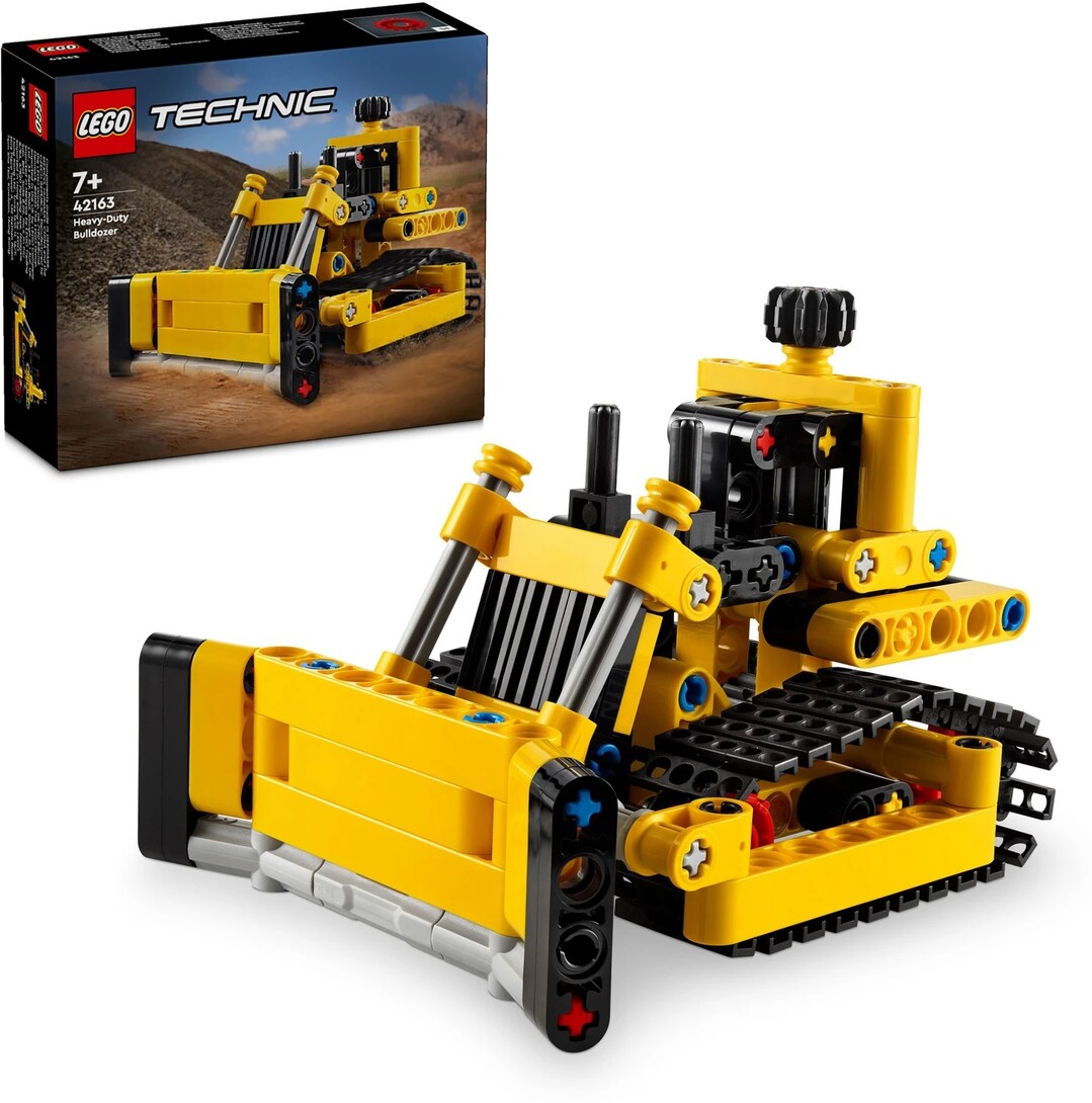 LEGO Technic Heavy-Duty Bulldozer Set 42163 ( 195 Pieces) (Multic...more