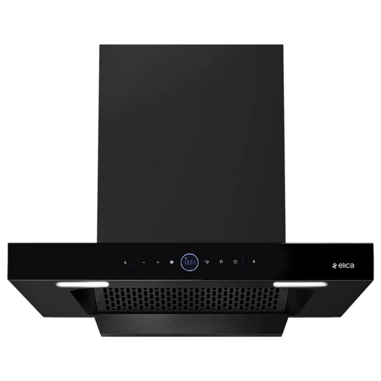 elica SPT PRO PLUS FL BLDC 75cm 1600m3/hr Wall Mounted Chimney (Black)