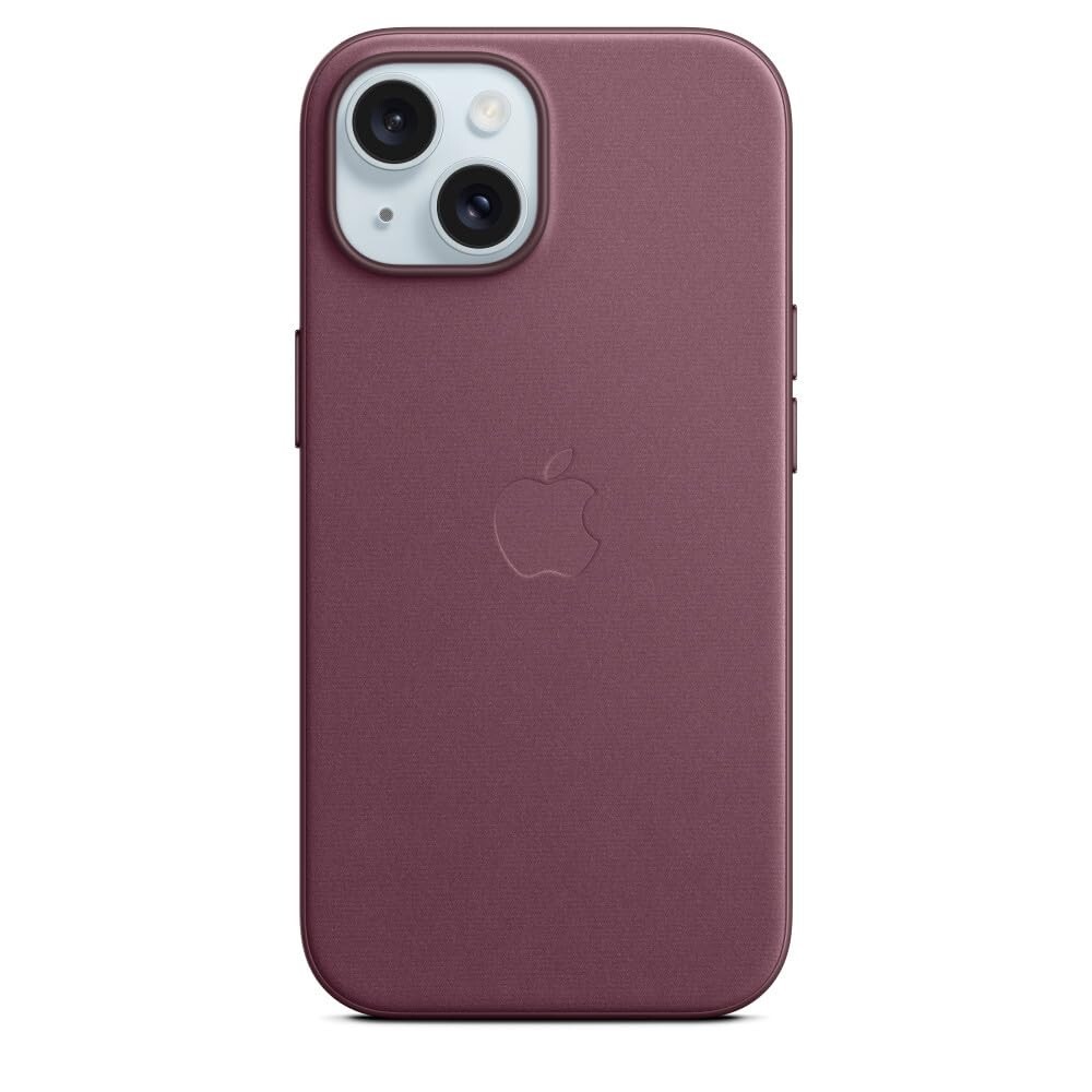 Apple iPhone 15 FineWoven Case with MagSafe - Mulberry ​​​​​​​