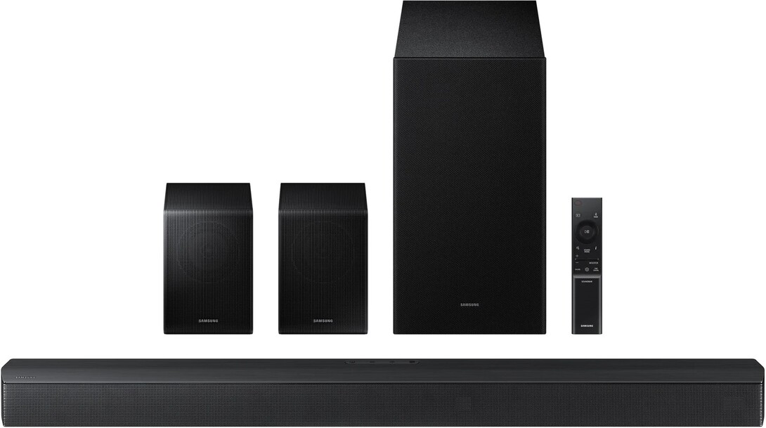 Samsung HW-B67EF/XL, Dolby Digital 490 W Bluetooth Soundbar (Black, 5.1 Channel)