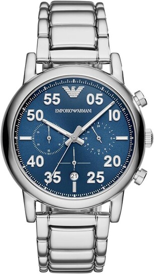 Emporio Armani Analog Blue Dial Men's Watch - AR11132