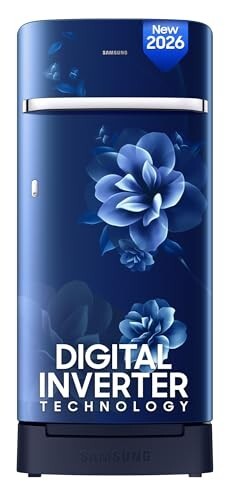 Samsung 189 L, 5 Star, Digital Inverter, Direct-Cool Single Door Refrigerator (RR21H2H25CU/HL)