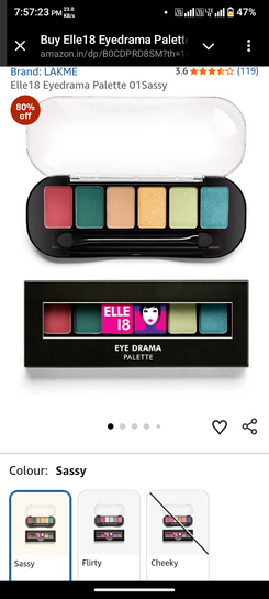 Elle18 Eyedrama Palette 01Sassy