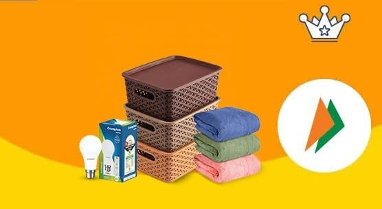 Flat rs 50 cashback on min order re 1 (home products)