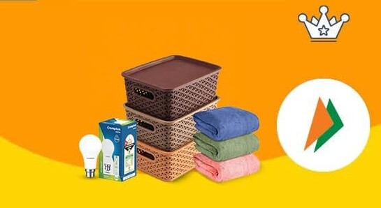 Flat rs 50 cashback on min order re 1 (home products)