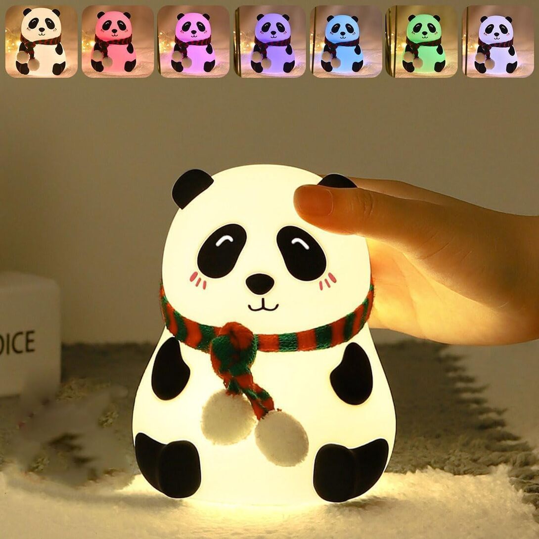One94Store Panda Rechargeable Night Lamp for Kids