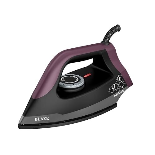 Havells Blaze Dry Iron 2 KG Heavy Weight Dry Iron| 1250W (Black)