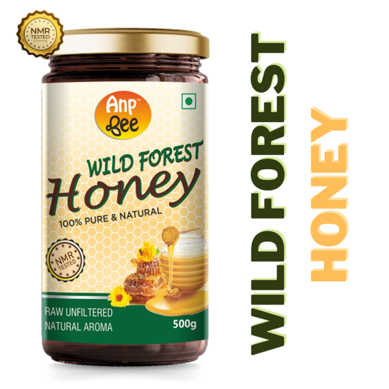 ANP BEE Raw Unprocessed Wild Forest Honey 500gm | Desidime