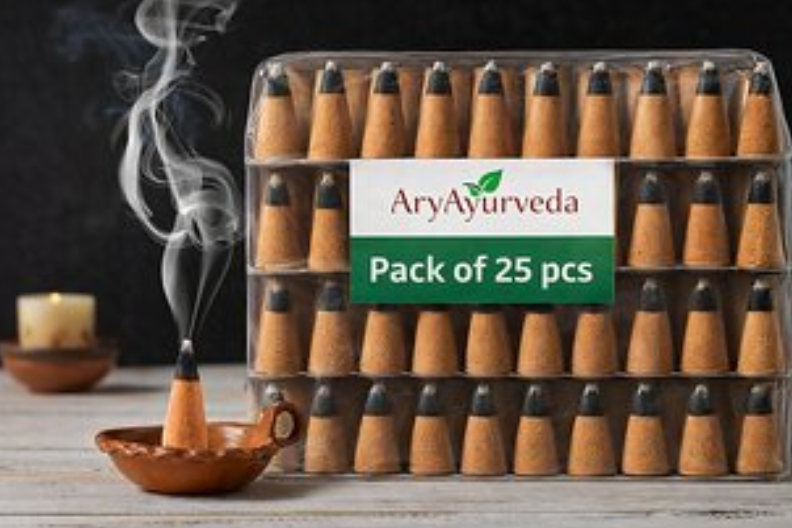 DigiHaat : AryAyurveda Dhoop Cones Pack of 25