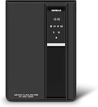 Havells Gracia FAB Alkaline Water Purifier (Black), RO+UV+Alkaline