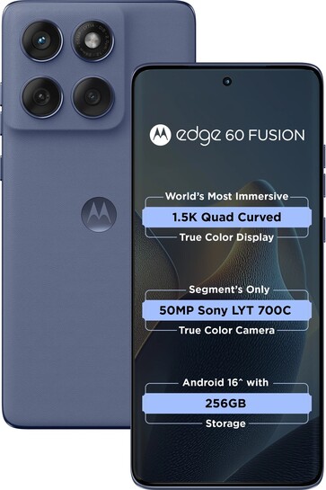 MOTOROLA Edge 60 Fusion 5G (PANTONE Slipstream, 256 GB) (12 GB RA...more