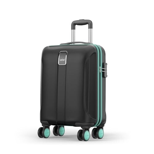 Safari Cabin Thorium Neo 8 Wheels 55 Cm Small Trolley Bag Hard Case Polycarbonate 
