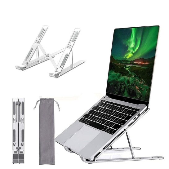  Dyazo 6-Level Adjustable Aluminium Laptop Stand