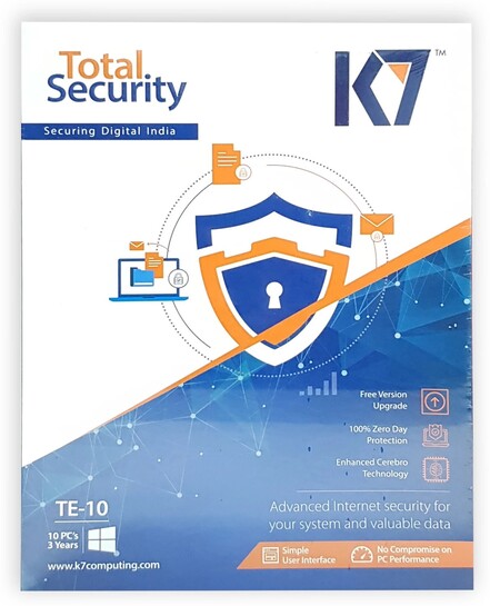 K7 Total Security 10 User 3 Years (Voucher)