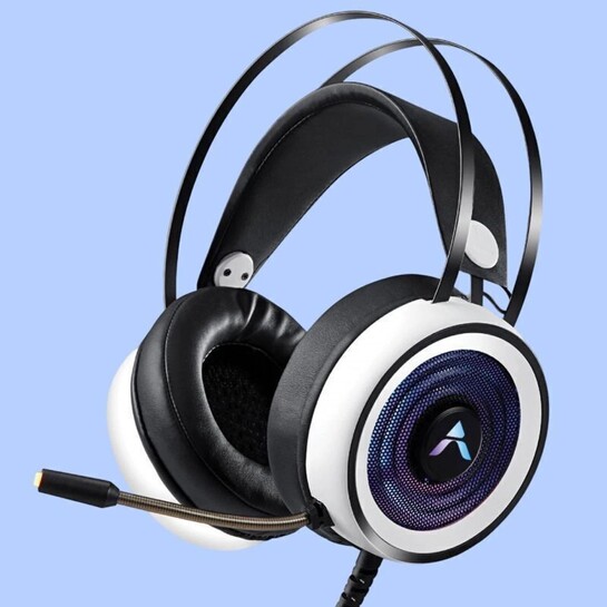 Pious Immersive 7.1 Surround Sound Gaming Headset | RGB LED | 50m...more