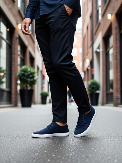 Black Sneakers For Men 