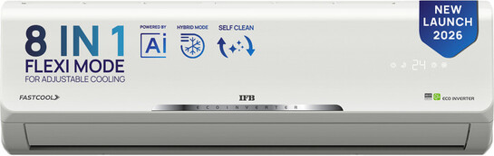 IFB 2026 Model 1.5 Tons 5 Star Split Inverter with Hybrid Mode, 8-in-1 AC