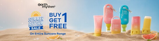 Earthrhythm - SUMMER RHYTHM SALE | BUY 1 GET 1 FREE On Suncare 