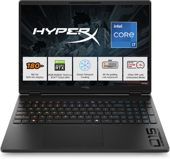 HP HyperX Omen Intel Core i7 14th Gen 14650HX (24 GB/1 TB SSD) Laptop