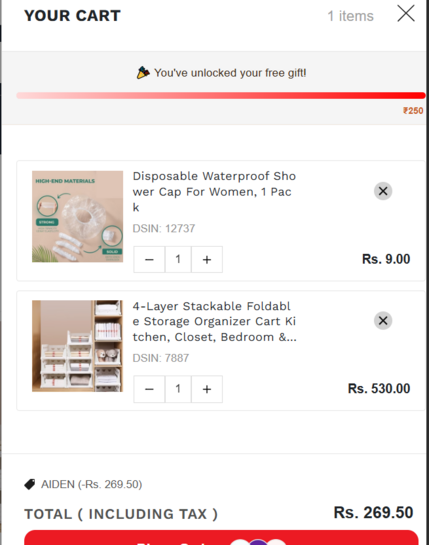 50% OFF Your Order + Free Shipping