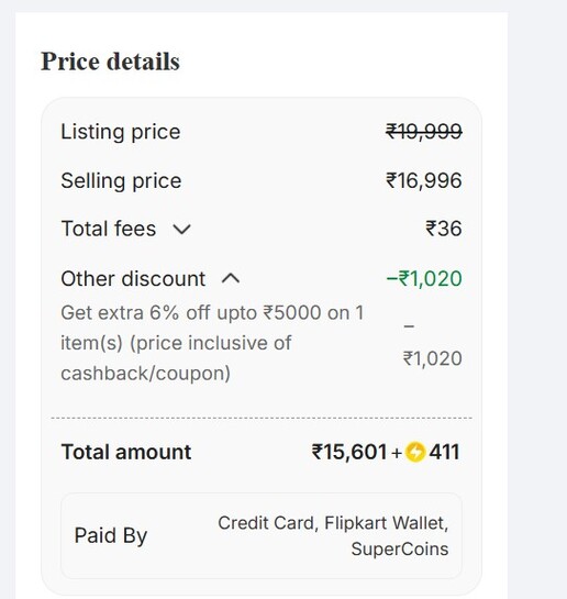 Flipkart- Kalamandir (999) 1 g Gold Coin @ 15976 + 5% CB using HDFC millennia credit card