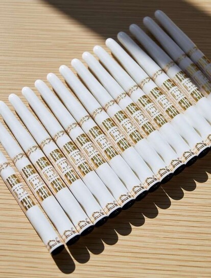 Eyeliner Waterproof Free Liner 12pcs Black 2.5g 2.5 