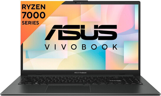 ASUS Vivobook Go 15 AMD Ryzen 3 Quad Core 7320U - (8 GB/512 GB SSD/Windows 11 Home) E1504FA-NJ322WS Thin and Light Laptop (15.6 Inch, Black, 1.63 Kg, With MS Office)