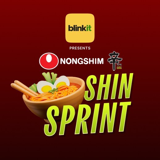 Blinkit : Nongshim Shin Sprint – Play & Win Rewards Daily