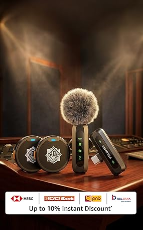 Amazon - Upto 70% off on Microphones + Bank offers Upto 10% Instant discount