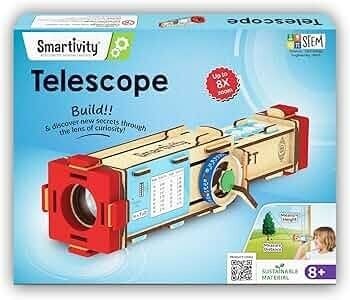 Smartivity DIY Telescope Toy | Measure Height and Distance | Science Gift | Age 8-14